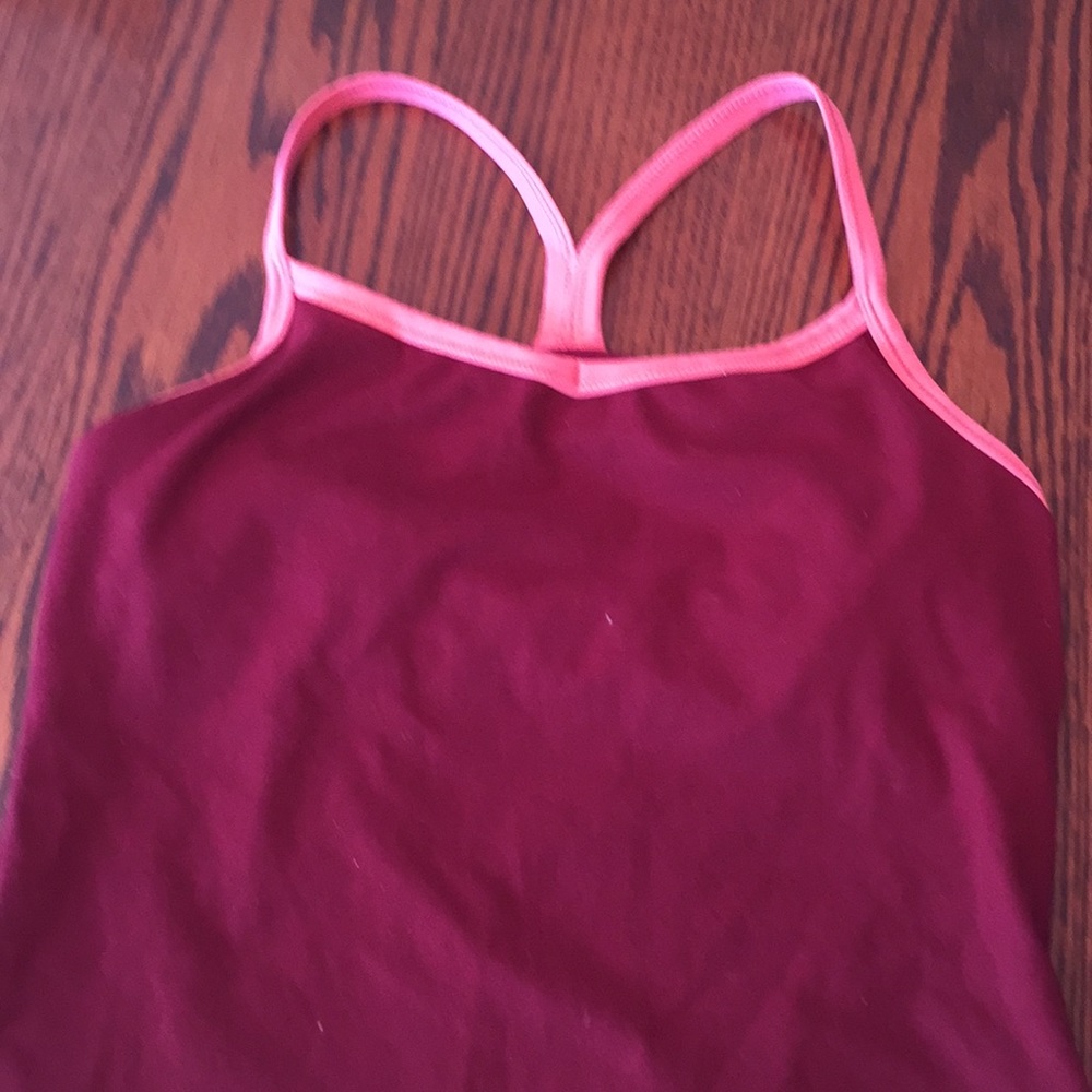 Burgundy YogaSmoga Racerback Tank 6